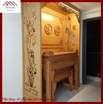 Vị trí đặt bồn nước và hướng ban thờ hợp phong thủy cho gia đình